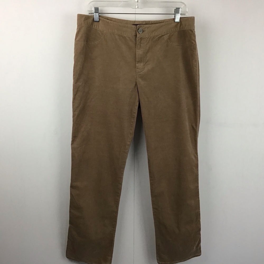 Tahari fine pinwale corduroy straight leg pants. Size 14
